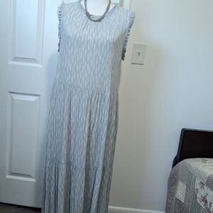 Boutique dress M light blue/gray Calista